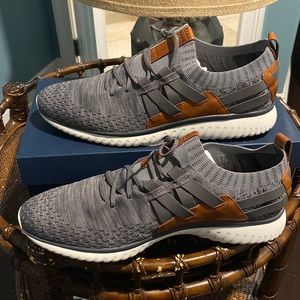 NIB Cole Haan Mens Grand Motion woven stitch shoe